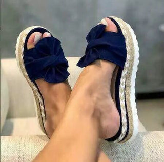 Lavender X Summer Bow Sandals